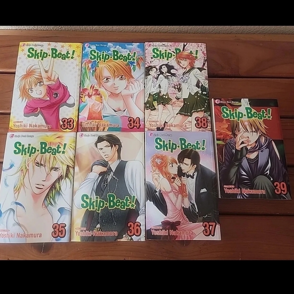 Skip Beat English Manga Lot Volumes 33-39 Vol Series Set Yoshiki Nakamura